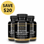 Febron Proteron natural Dht Blocker 3 In 1 Hair Loss Capsules