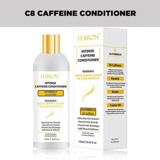 Caffeine Conditioner C8 Formula By Febron® | Strong Hair