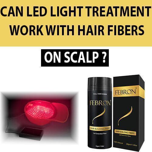 Can Hair Fibers Block LED Light Treatment from Getting into the Scalp?