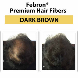 Full scalp coverage using FEBRON undetectable cotton fibers