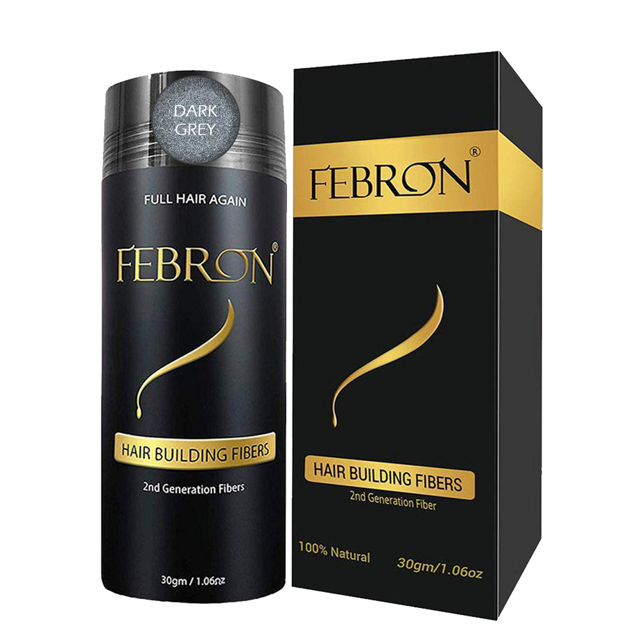 Febron Hair Building Fibers |  Best Hair Loss Concealer for Men & Women