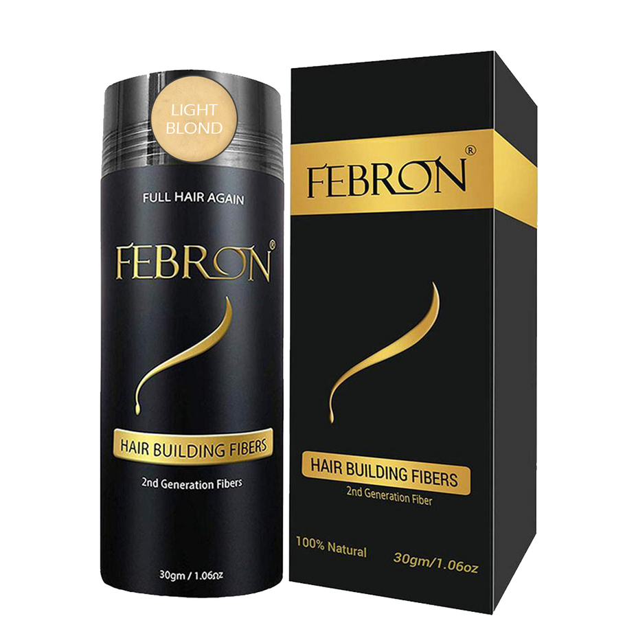 Febron Hair Building Fibers |  Best Hair Loss Concealer for Men & Women