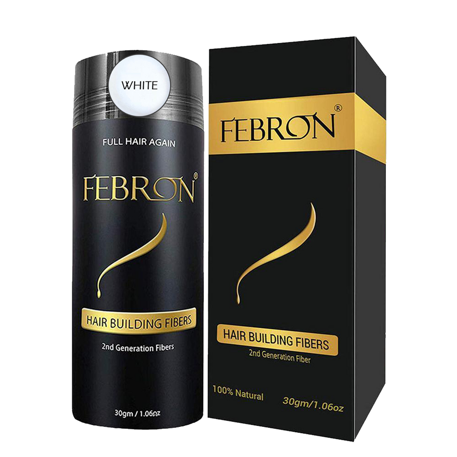 Febron Hair Building Fibers |  Best Hair Loss Concealer for Men & Women