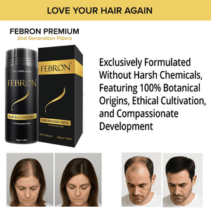 FEBRON Platinum Kit for instant thicker, fuller hair for men and women