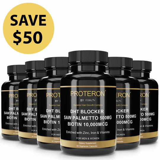 PROTERON DHT BLOCKER 6 IN 1 25% OFF | Hair Loss Capsules