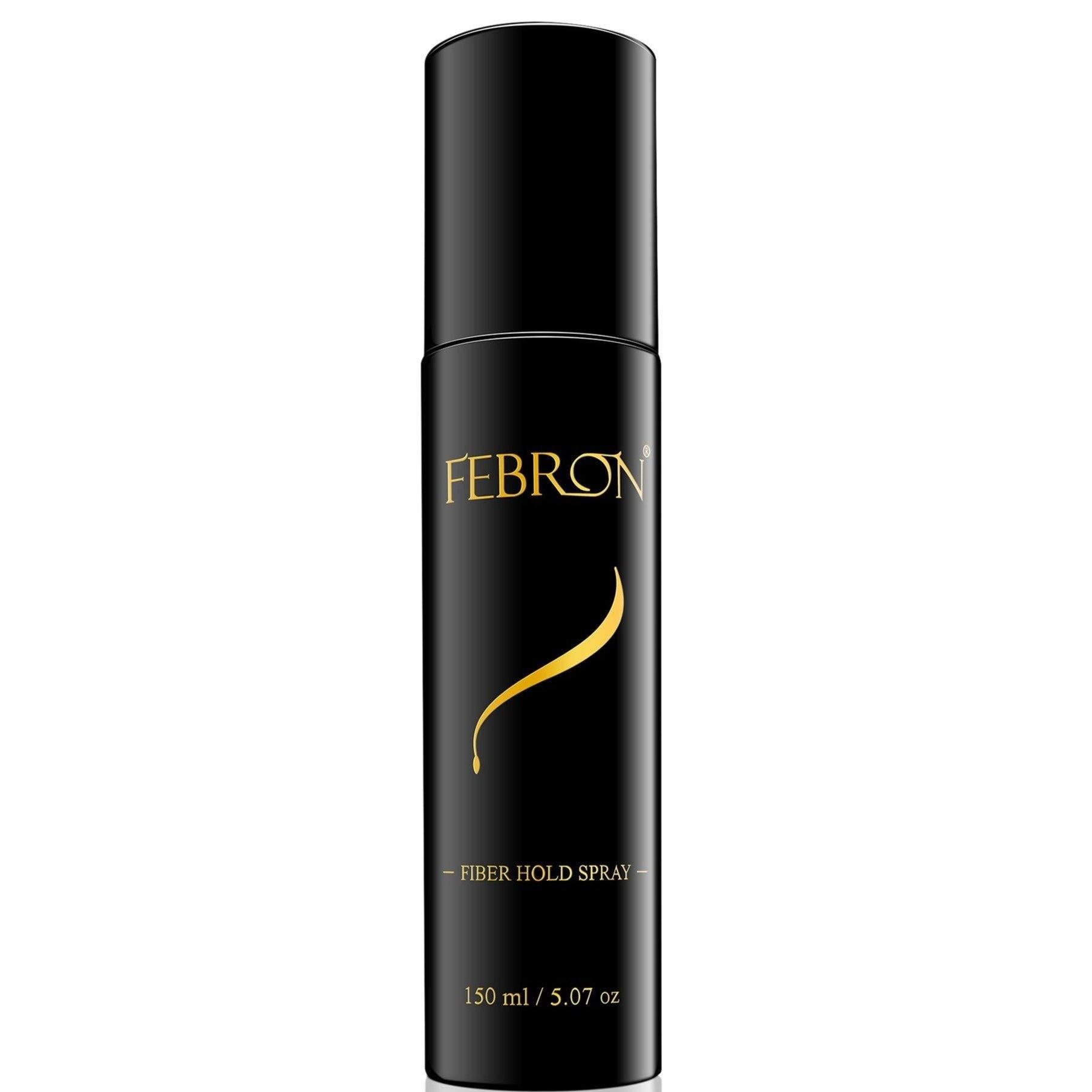 Febron Fiberhold Spray 150ml size (6-12 months supply) STRONG HOLDING For all Hair Types
